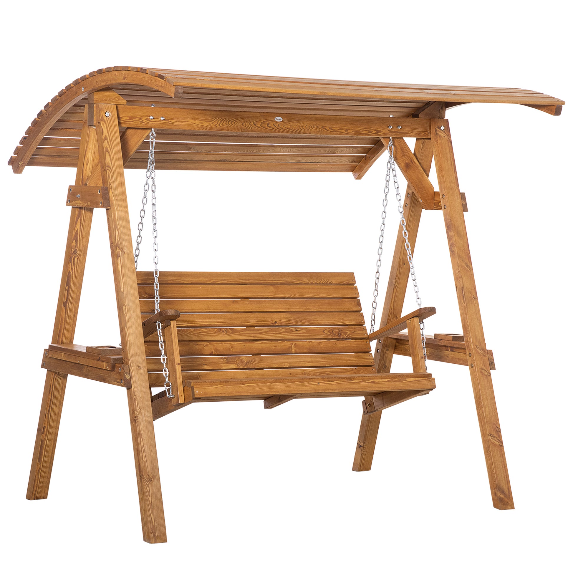 Seater Garden Swing Chair, Outdoor Canopy Swing Bench with