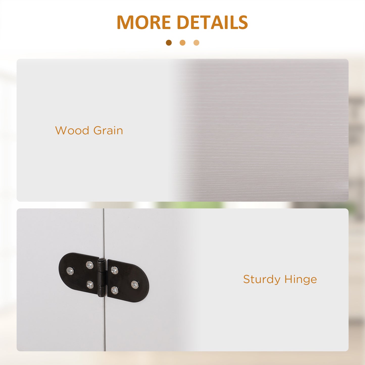 Foldable Dining Table Compact Drop Leaf Table for Kitchen White