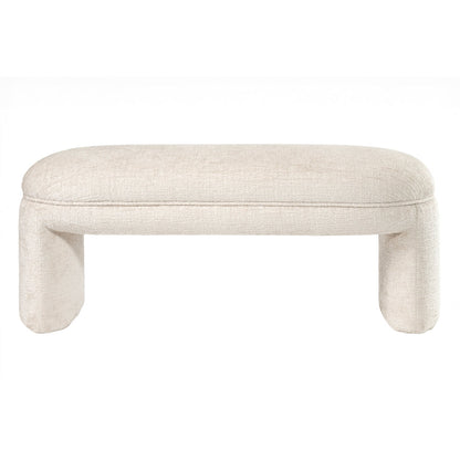Bolo Bench – Light Taupe Chenille