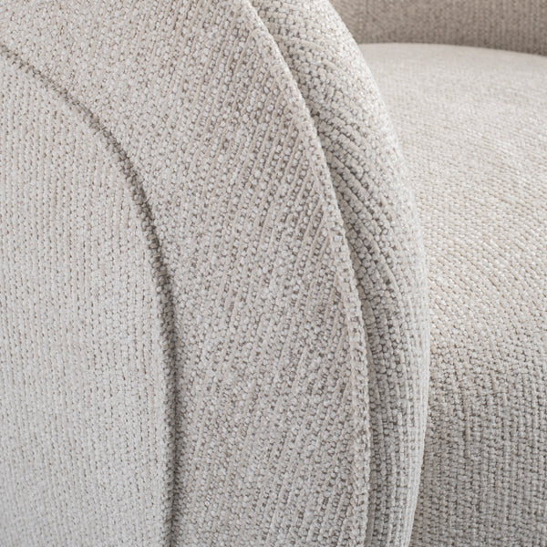 Orla Swivel Chair - Travertine