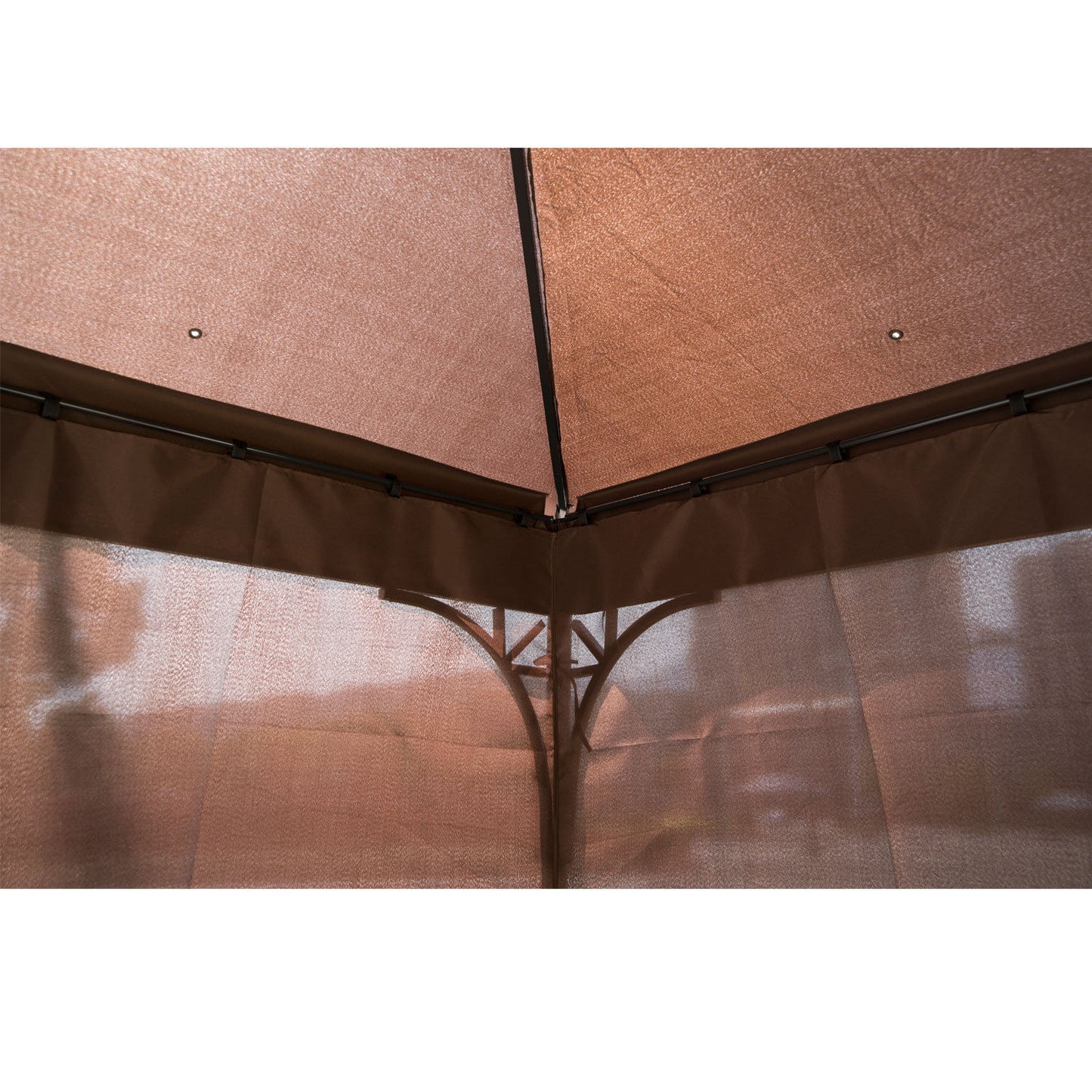3m x 3m Garden Metal Gazebo Marquee Party Tent Canopy Shelter Pavilion
