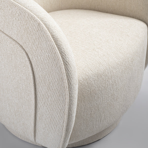Orla Swivel Chair - Carrara