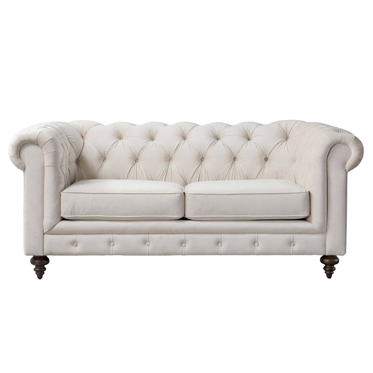 Monty Two Seat Sofa - Chalk