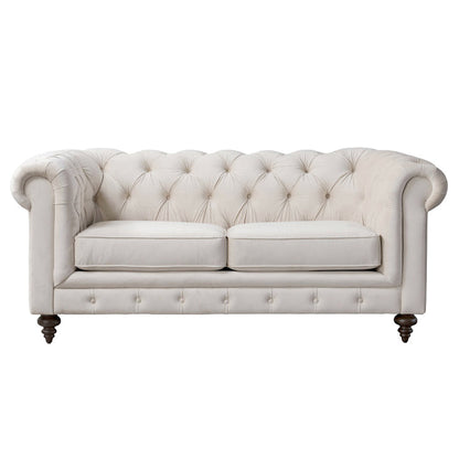 Monty Two Seat Sofa - Chalk