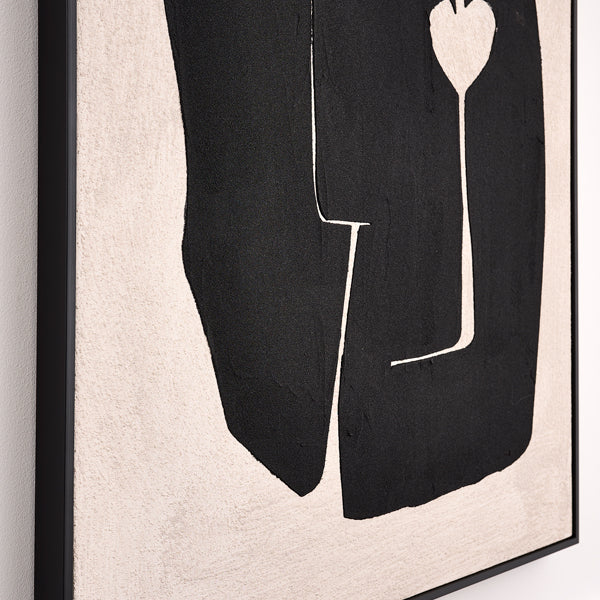 Yoruba Two - Hand-Painted Wall Art