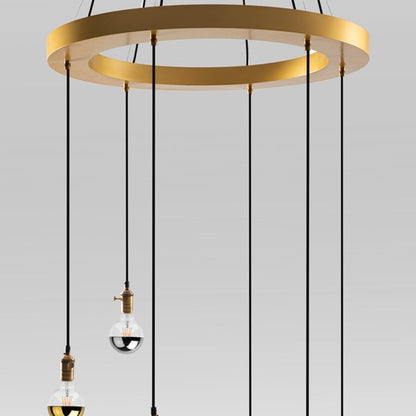 Barrington Chandelier Brass