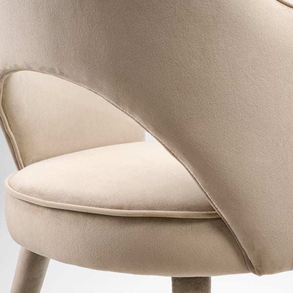 Rossini Carver Chair Taupe