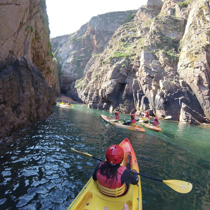 Set Out On a Coastal Kayak Adventure with Absolute Adventures - Jersey’s Largest Watersports Centre Based In The Heart of St. Brelade’s Bay. Just £30 per person!
