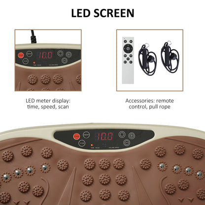 Vibration Plate Machine Fitness Body Shaper Slim Trainer Home Gym