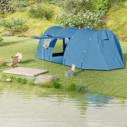 Double Air Bed Inflatable Mattress, 195 x 140 x 10cm, White