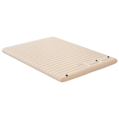 Double Air Bed Inflatable Mattress, 195 x 140 x 10cm, White