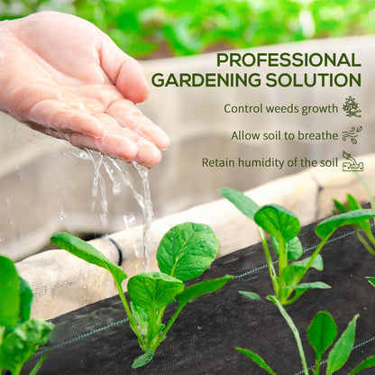 100 x 2m Weed Membrane, Heavy Duty Weed Control Membrane