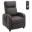 Recliner Sofa Massage Chair PU Leather Armcair w/ Footrest and Remote Control for Living Room, Bedroom, Home Theater, Brown