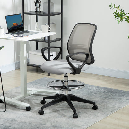 Draughtsman Chair Tall Office Chair with Adjustable Height