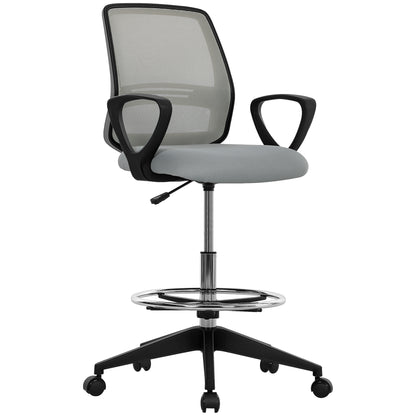Draughtsman Chair Tall Office Chair with Adjustable Height