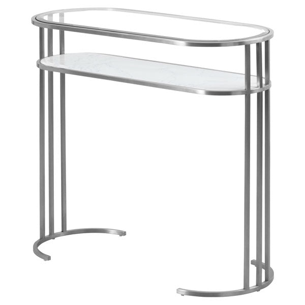 Aria Console Table Silver
