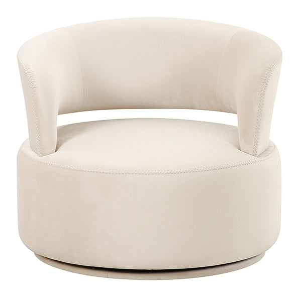 Carlton Swivel Armchair – Chalk