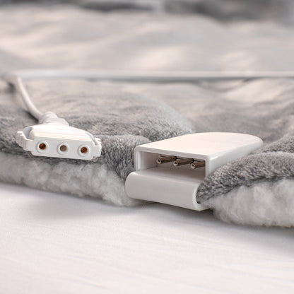 Grey Heated Blanket