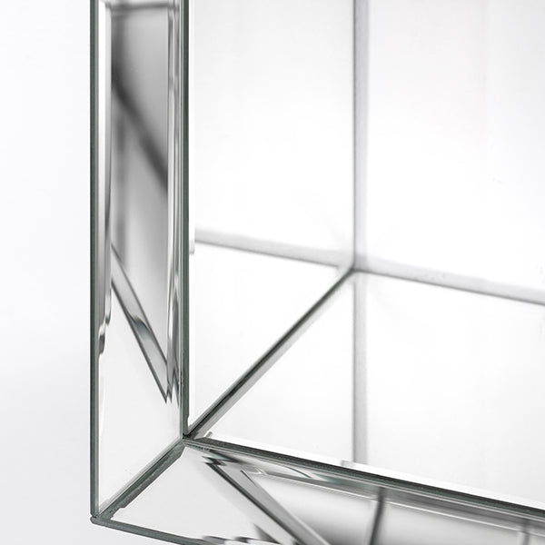 Uno - Mirrored Square Wall Shelf