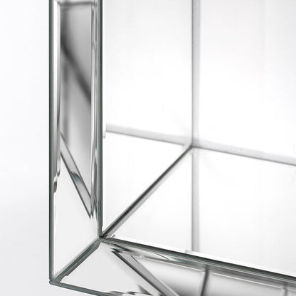 Uno - Mirrored Rectangular Wall Shelf