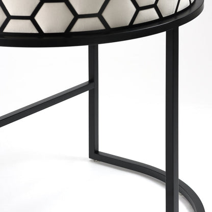 Alveare Counter Stool Black - Chalk