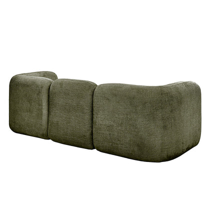 Munich Three Seat Sofa - Forest Green