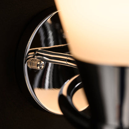 Camille Double Wall Light Chrome