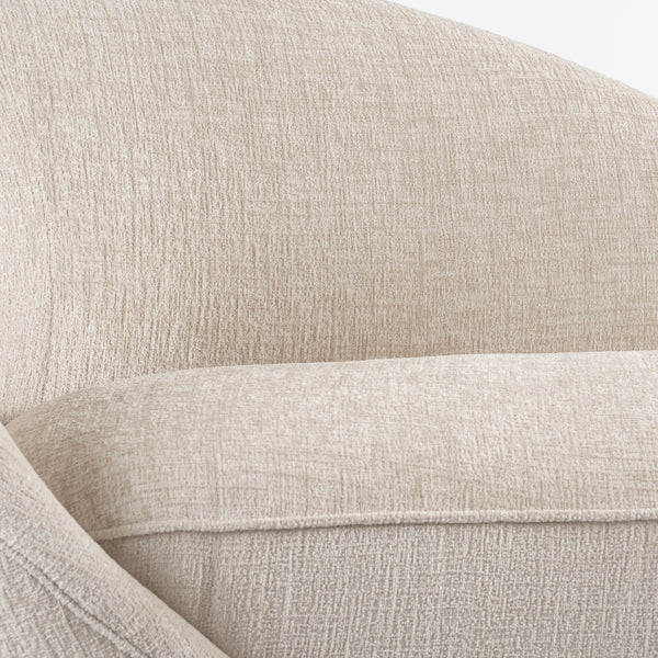 Selini Chaise Longue – Light Taupe Chenille
