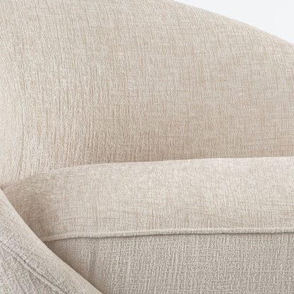 Selini Chaise Longue – Light Taupe Chenille