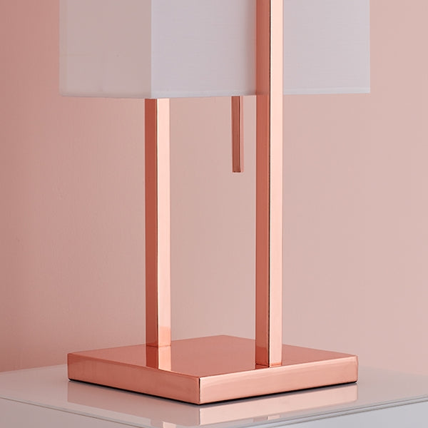 Ellington Rose Gold Table Light