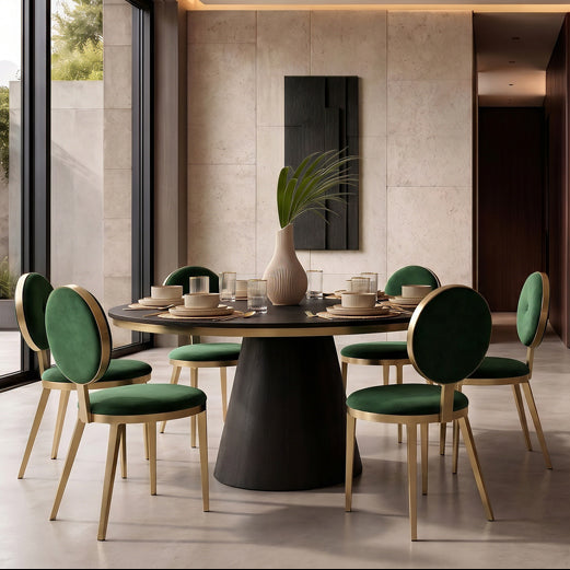 Ravello Dining Chair - Bottle Green
