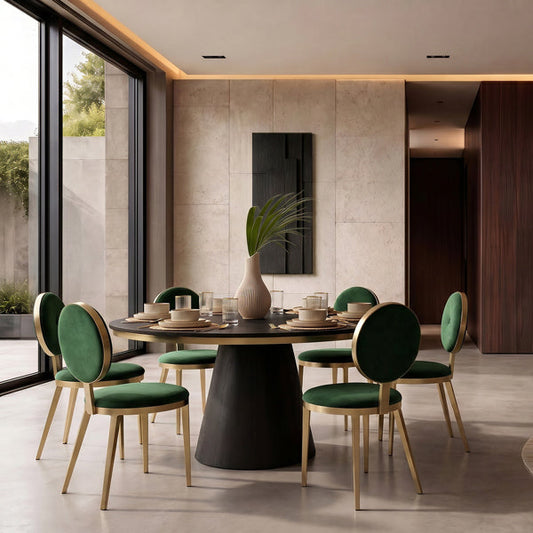 Ravello Dining Chair - Bottle Green