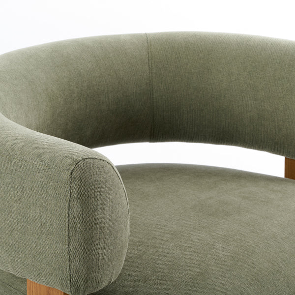 Pax Accent chair Sage Green – Chestnut