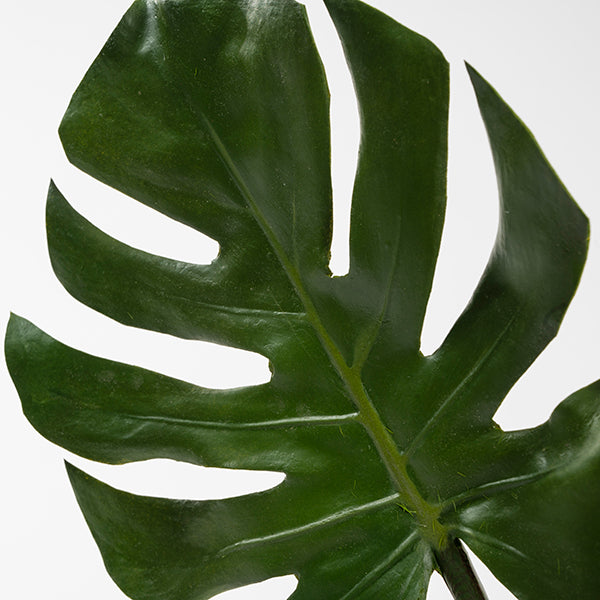 Artificial Large Cheese Plant Leaf