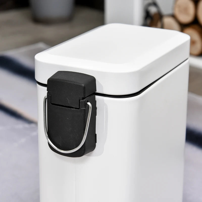 5L Compact Bin With Quiet-Close Pedal Lid