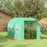 Sprinkler System Polytunnel Greenhouse, 3 x 2m, Green