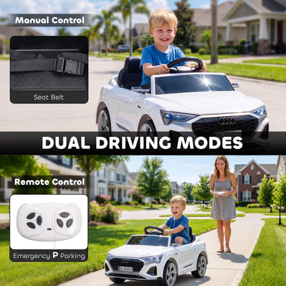 Audi Q8 etron Sportback Licensed 12V Kids Electric Car with Remote