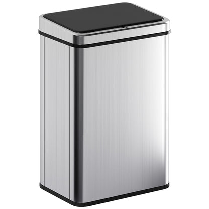 Kitchen Bin with Fast Motion Sensor, 40L Stainless Steel Sensor Bin