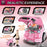 Kids Truck Engine Toy Set, with Horn, Light, Car Key, for Ages 3-5 Years - Pink