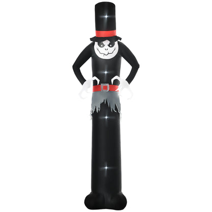 10' Inflatable Halloween Ghost Outdoor Decoration Waterproof LED Light