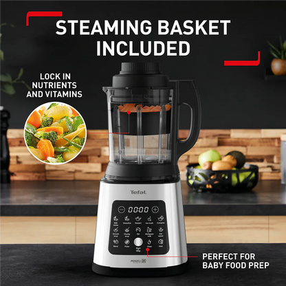 Tefal PerfectMix Cook Blender & Cooker - Stainless Steel / Black