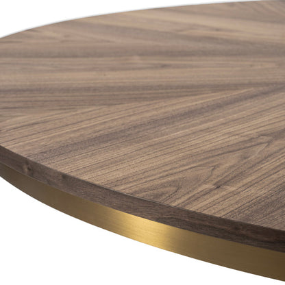 Brewster 6-8 Seat Walnut Dining Table