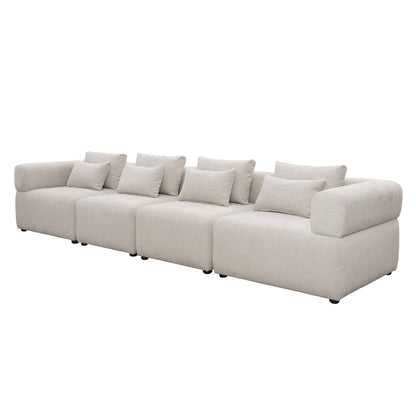Beck Four Seat Sofa – Parchment