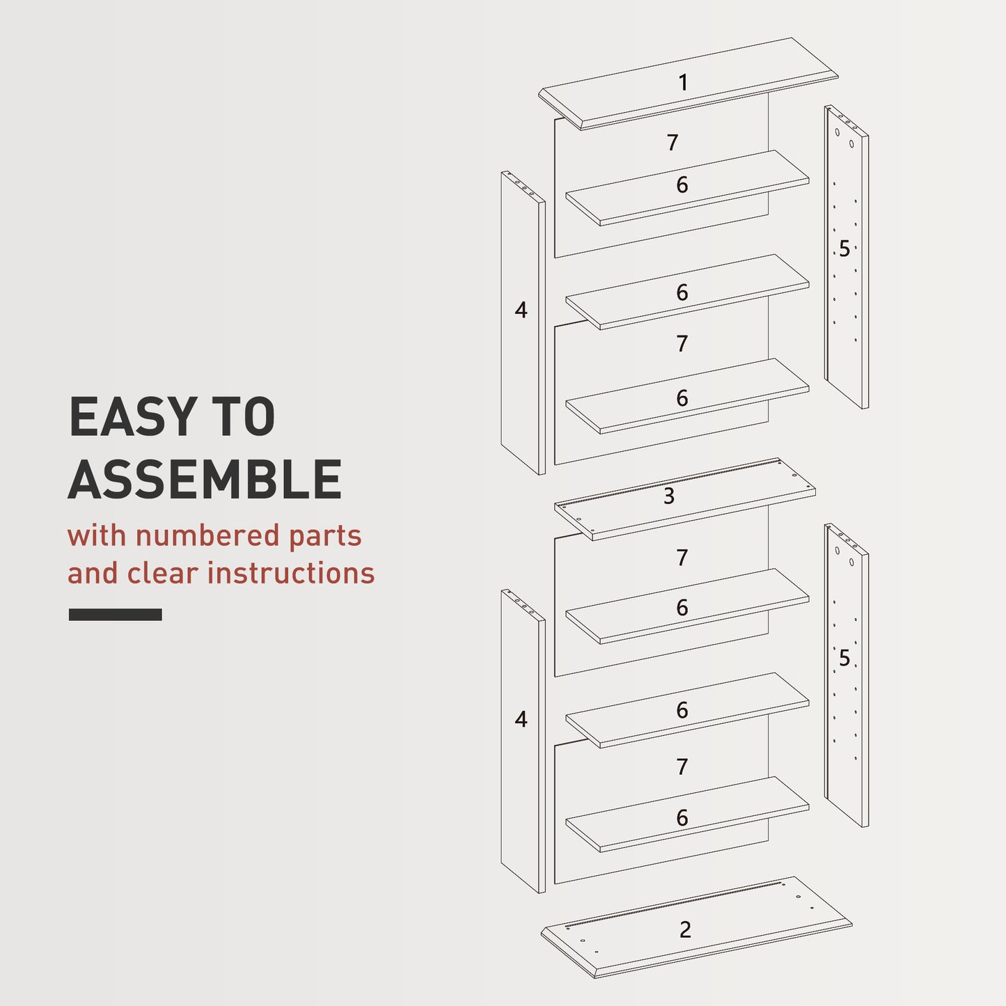 CD Storage Unit DVD Tower Blu-ray Storage Shelf for Living Room Black