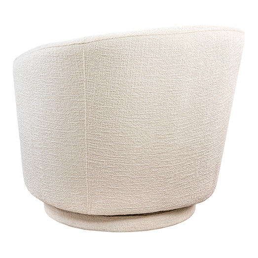 Melville Swivel Chair - Ivory
