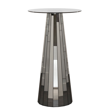 Emmeline Smoked Mirror Bar Table