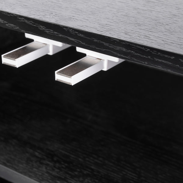 Inga Black Oak Floating Sideboard