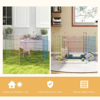 Pet Playpen Dog Puppy Crate Kennel w/ Door