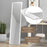 Standing Dressing Mirror with LED Lights, Wall Dressing Mirror for Bedroom with Dimmable and 3 Colour Lighting, White