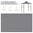 2.5M (8ft) New Double-Tier BBQ Gazebo Grill Canopy Barbecue Tent Shelter Patio Deck Cover - Grey